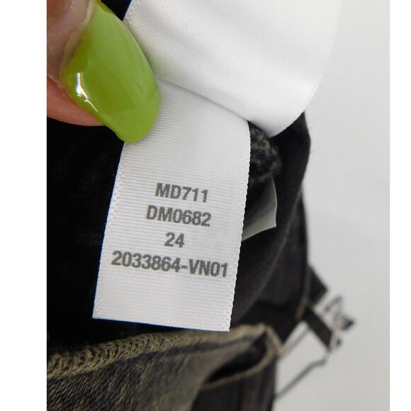 NWT Madewell Women's Black Lunar Wash The Perfect‎ Vintage Jeans Size 24 - Picture 7 of 9